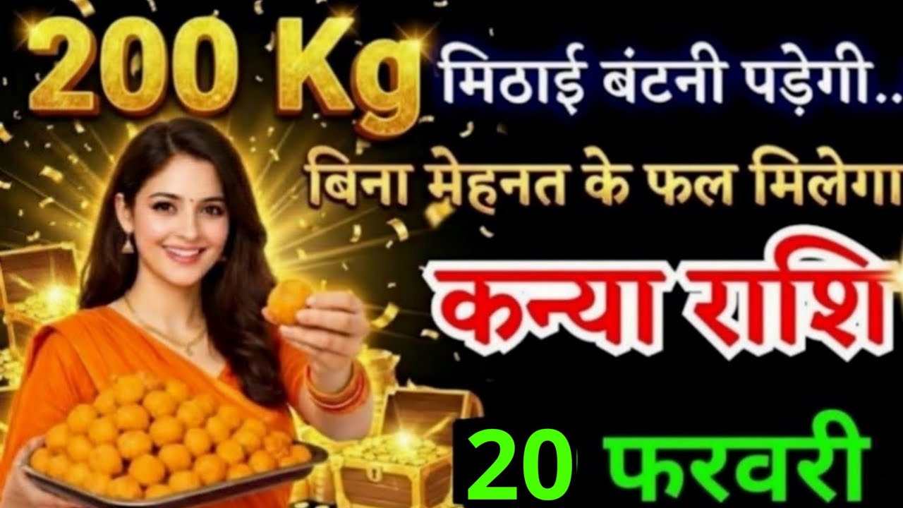 11 फरवरी, कन्या राशि वालों 200  किलो मिठाई बंटनी पड़ेगी, Kanya Rashi, Aaj Ka Rashifal