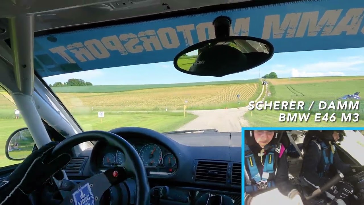 24. Emmersdorfer ADAC Pfingst-Rallye 2025 🏁 WP4 Triftern 2 | BMW E46 M3 | Onboard Scherer / Damm