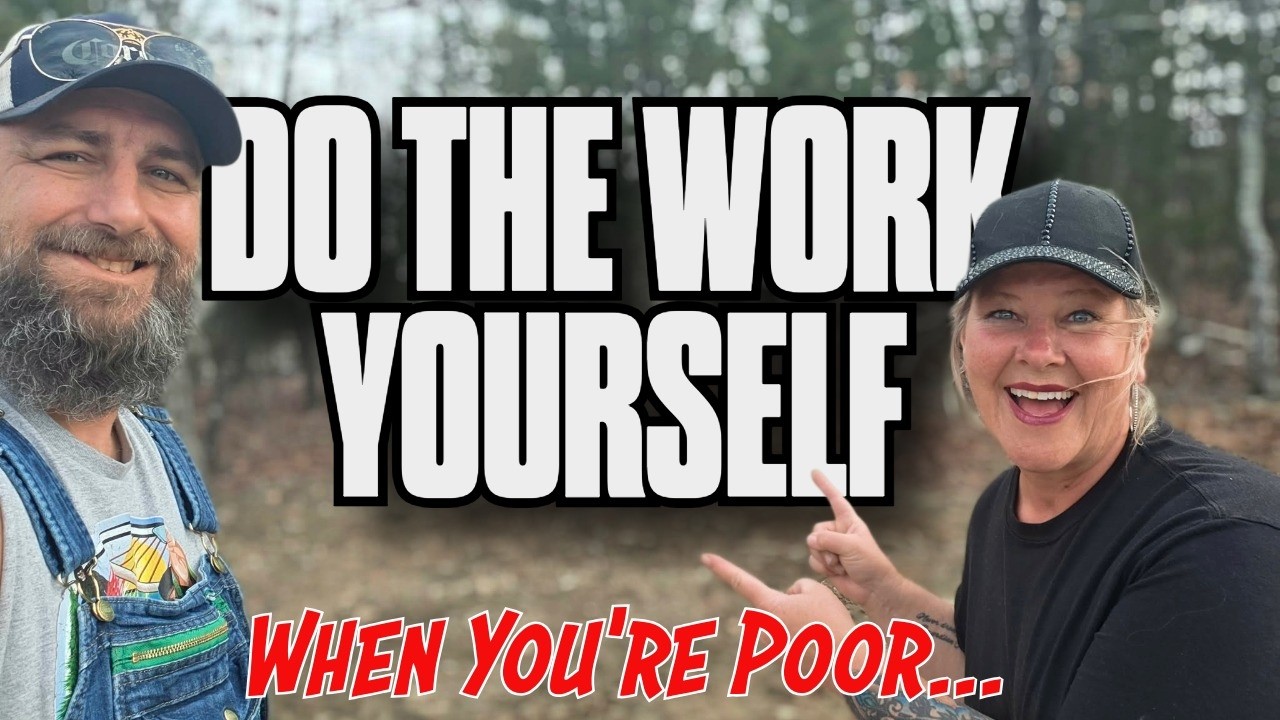 JUST DO IT YOURSELF! family compound, tiny house, homesteading, cabin build, DIY HOW TO tractor