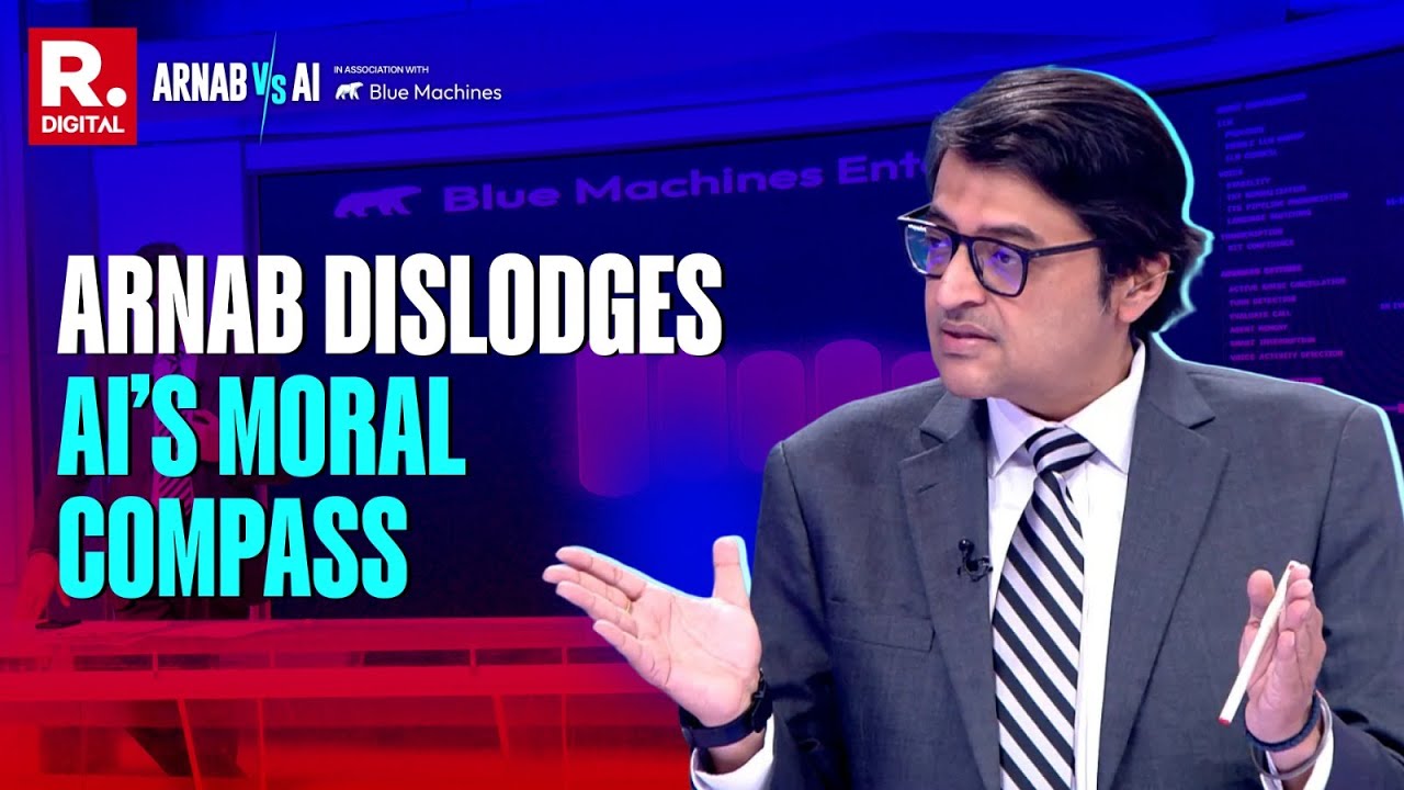 Arnab vs AI: Artificial intelligence creating a cesspool of moral ambiguity? | Blue Machines