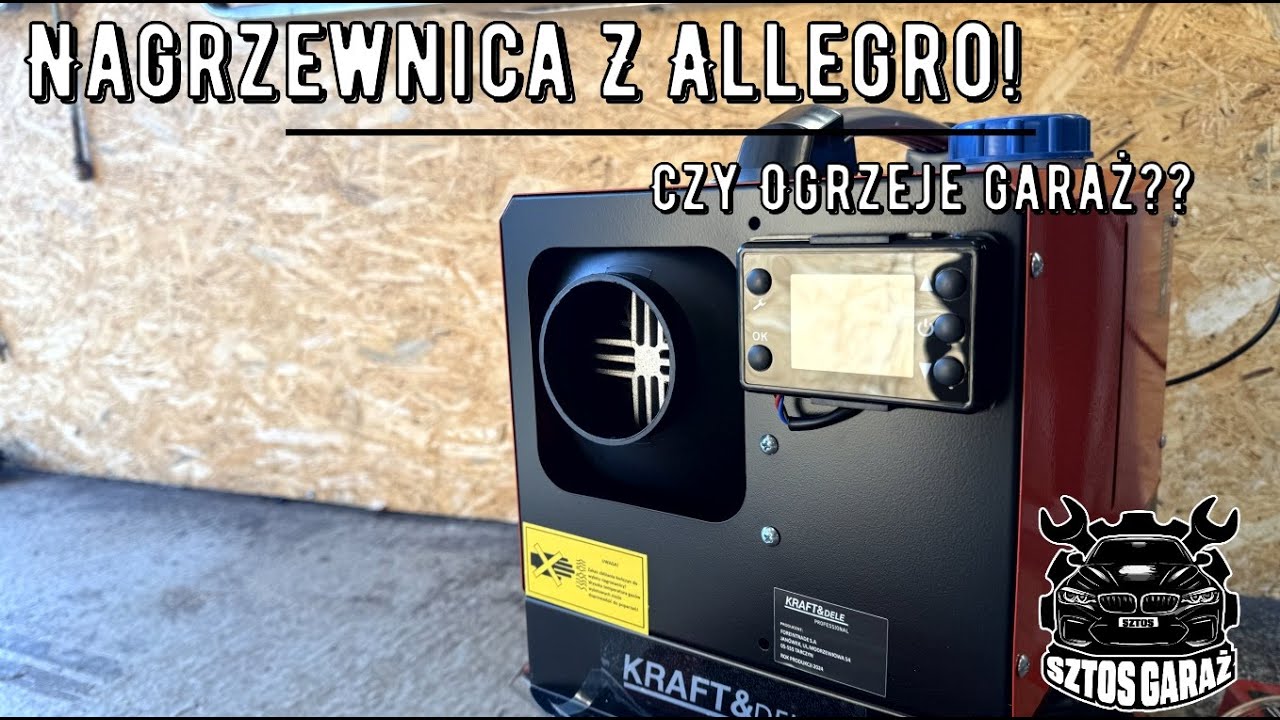 Nagrzewnica Olejowa/Webasto Z Allegro! Czy Ogrzeje Garaż??