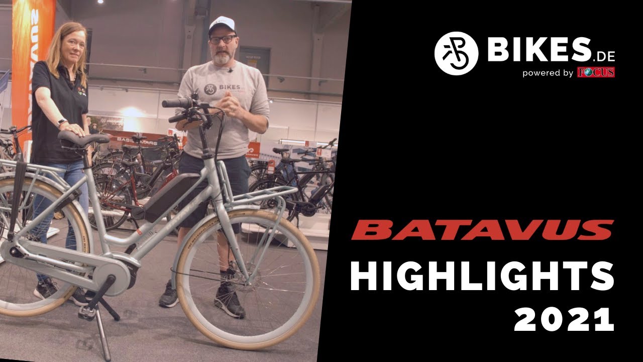 Batavus E-Bike Highlights 2021 - Quip E-go Extra Cargo Lastenfahrrad & Finez E-go Citybike