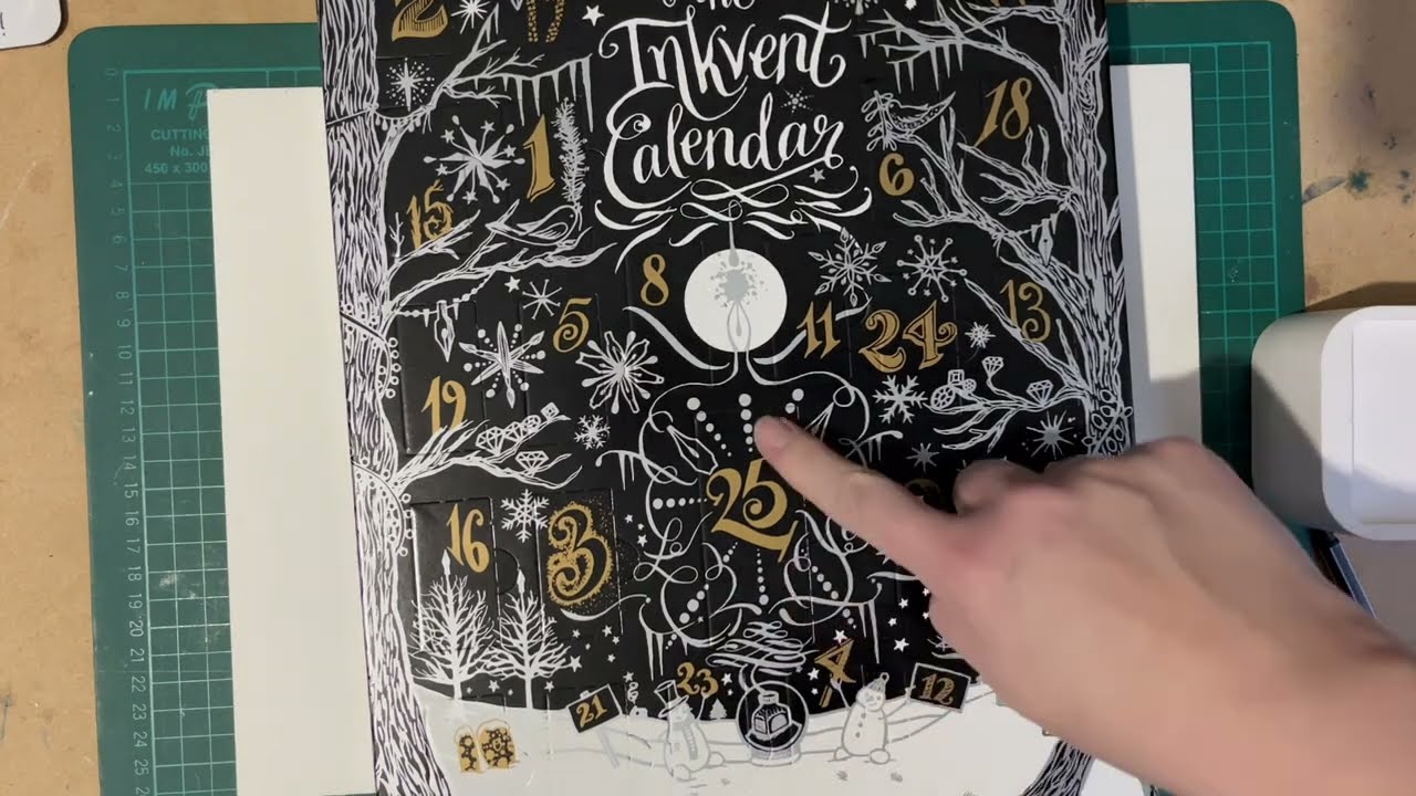 Diamine Inkvent Calendar Week 1