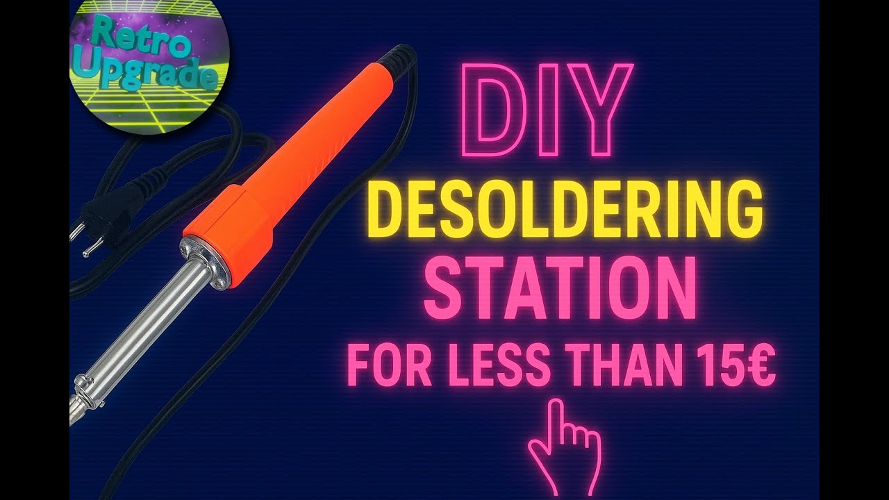 From €200 to €15: How I Built My Own Desoldering Station