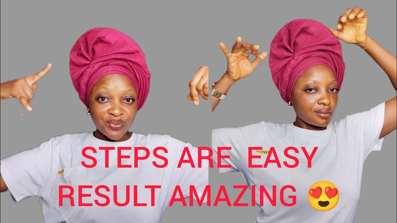 Beginner Friendly Aso-Oke Headwrap Tutorial/ Easy And Classy Aso-Oke Headwrap #asookeheadwrap 