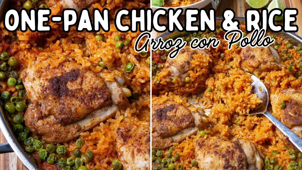 Stop Making Boring Chicken & Rice and Try This One-Pan Arroz con Pollo!