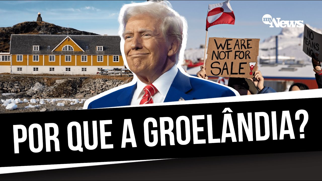 ENTENDA POR QUE OS EUA DISPUTAM A GROELÂNDIA E O QUE ESTÁ EM JOGO AGORA