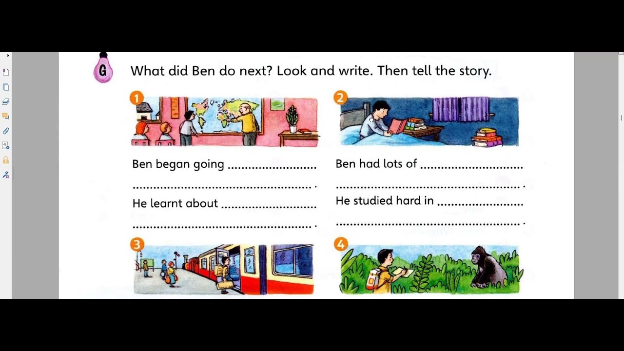 STORYFUN 5 - UNIT 2 - BEN'S WISHES - KEY
