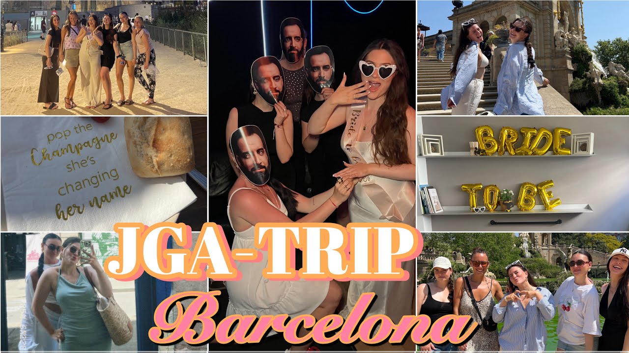 JUNGGESELLINNENABSCHIED in Barcelona🥹😍 Ich wurde überrascht🎉