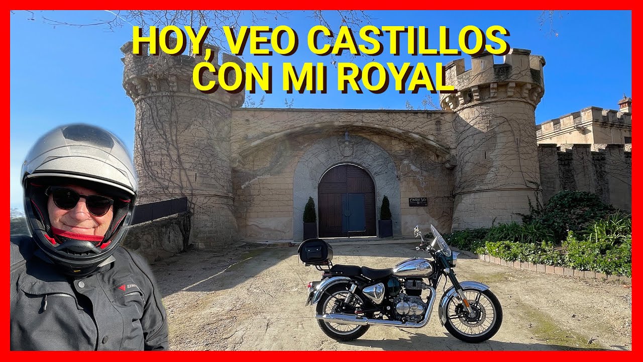 VLOG 29: Con la Royal Enfield 350 viendo castillos