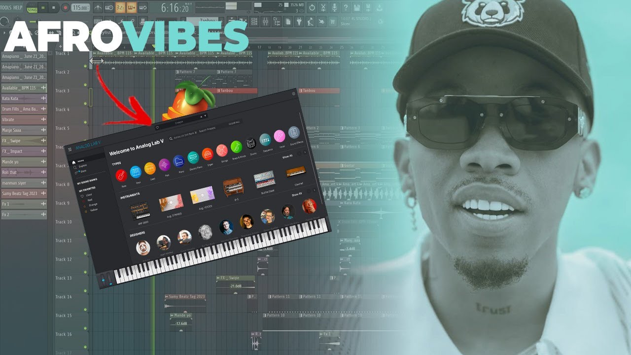 How To Make Guitar Afro Beats (Tekno, Oxlade, Ckay) | Fl Studio Tutorial