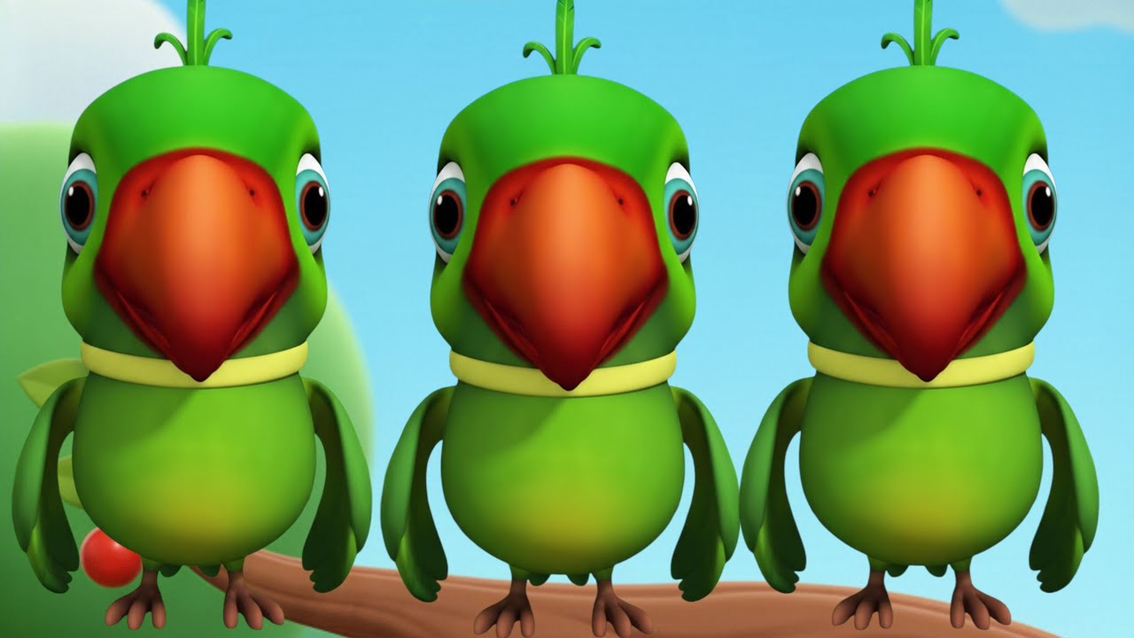 Main Tota Main Tota, मैं तोता मैं तोता, Hindi Kids Song  #HindiRhymes #NurseryRhymes #KidsSongs 