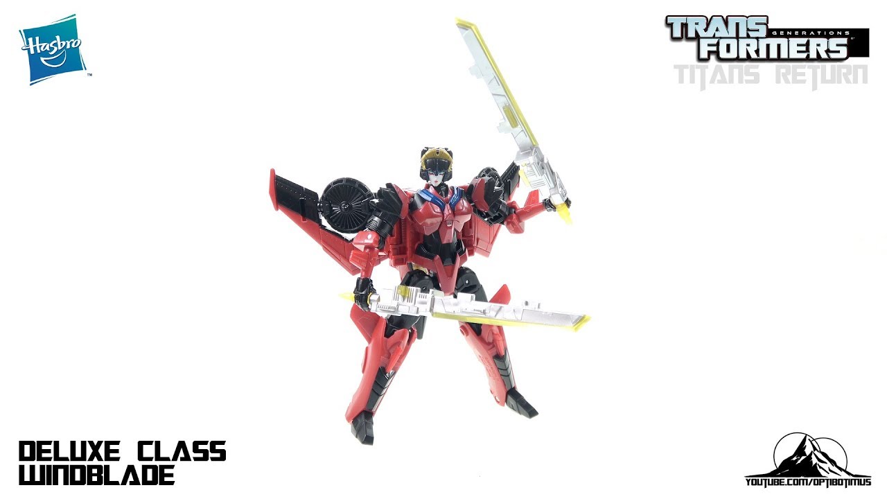 Optibotimus Reviews: Transformers Titans Return Deluxe Class WINDBLADE
