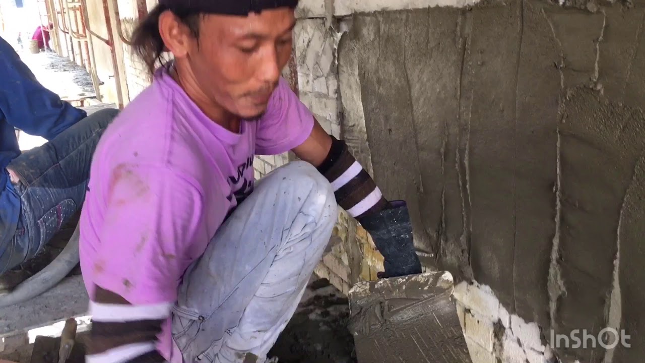 BEGINILAH TKI KERJA DI BANGUNAN//TKI MALAYSIA