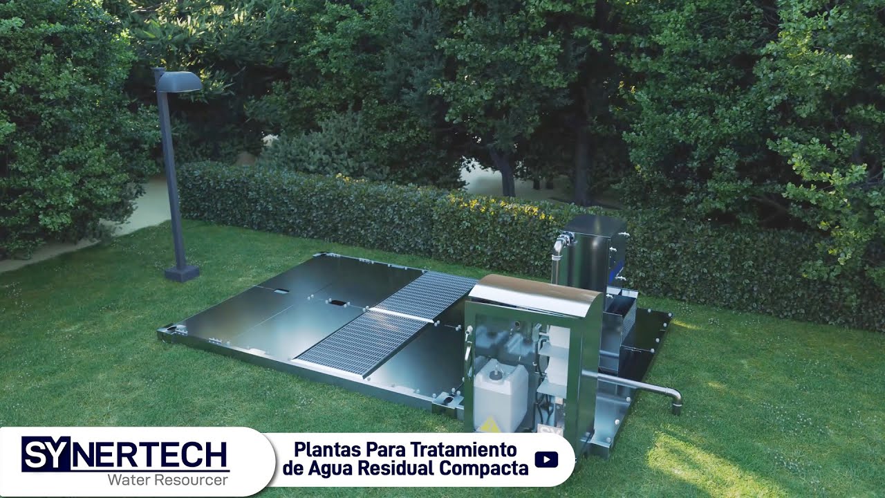 Plantas Para Tratamiento de Agua Residual Compacta - BIOCUBE 3D