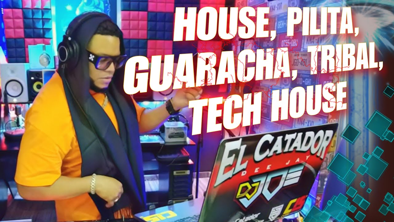 HOUSE MIX VOL.1 , PILITA, GUARACHA, TRIBAL, TECH HOUSE LIVE CON DJ JOE CATADOR PAL GYM