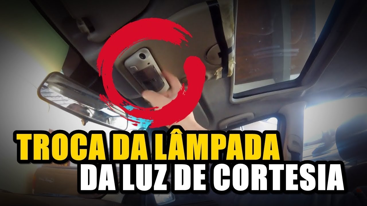 Chevrolet Astra - COMO TROCAR A LÂMPADA DE LUZ DE CORTESIA