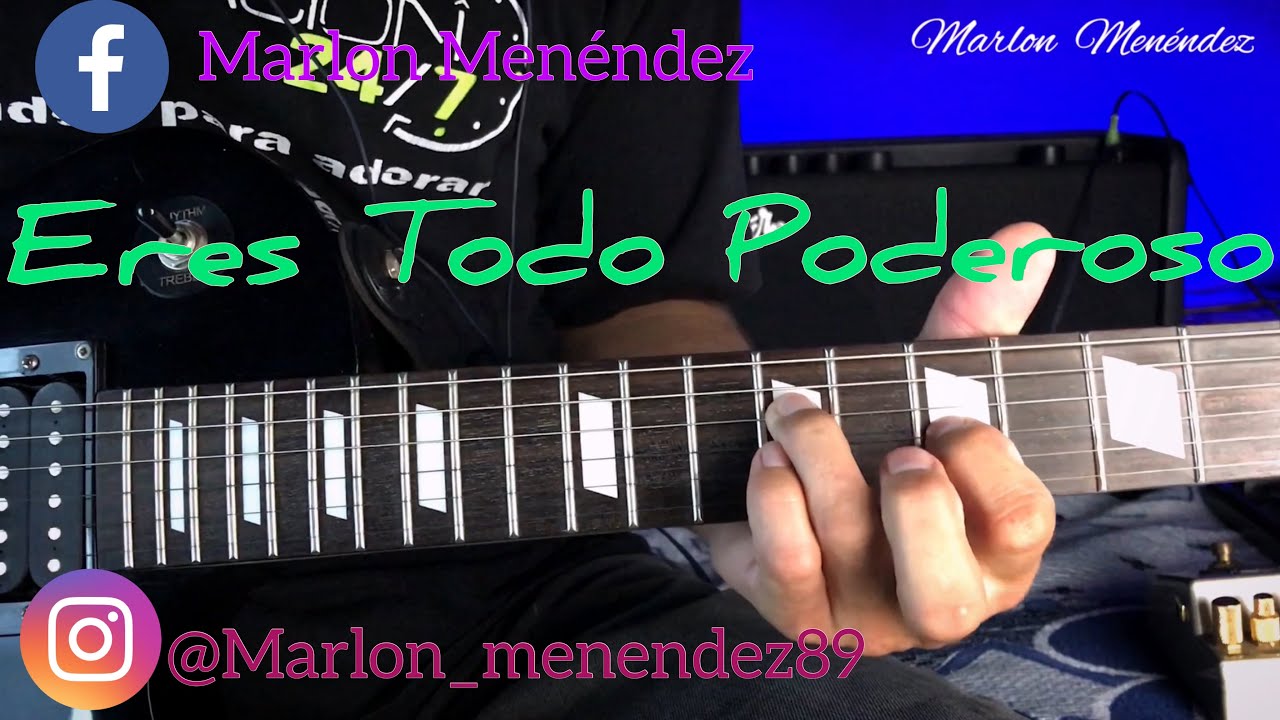 Eres Todo Poderoso Danilo Montero  Tutorial de Guitarra intro+solo