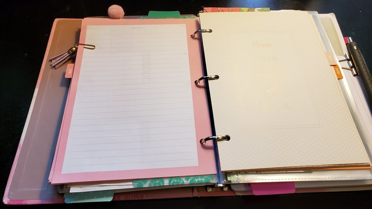 Target Dollar Spot Planner // Repurpose Old Planner
