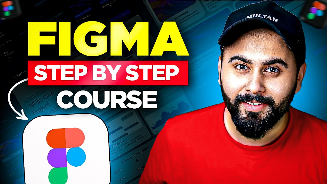 Figma UX UI for Beginners | Step-by-Step Figma Crash Course