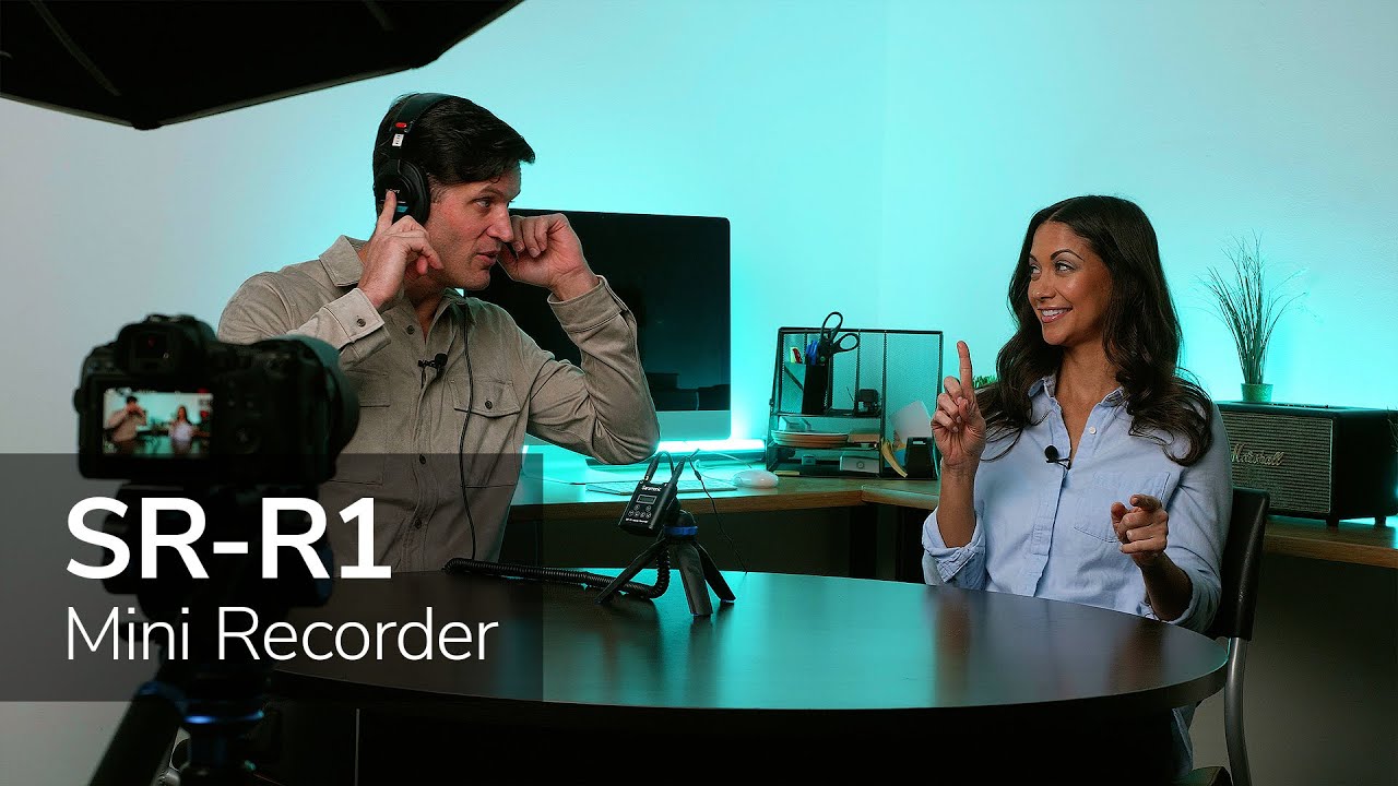 Saramonic SR-R1 Mini Recorder | MicroSD Recorder with DK3A Lavalier