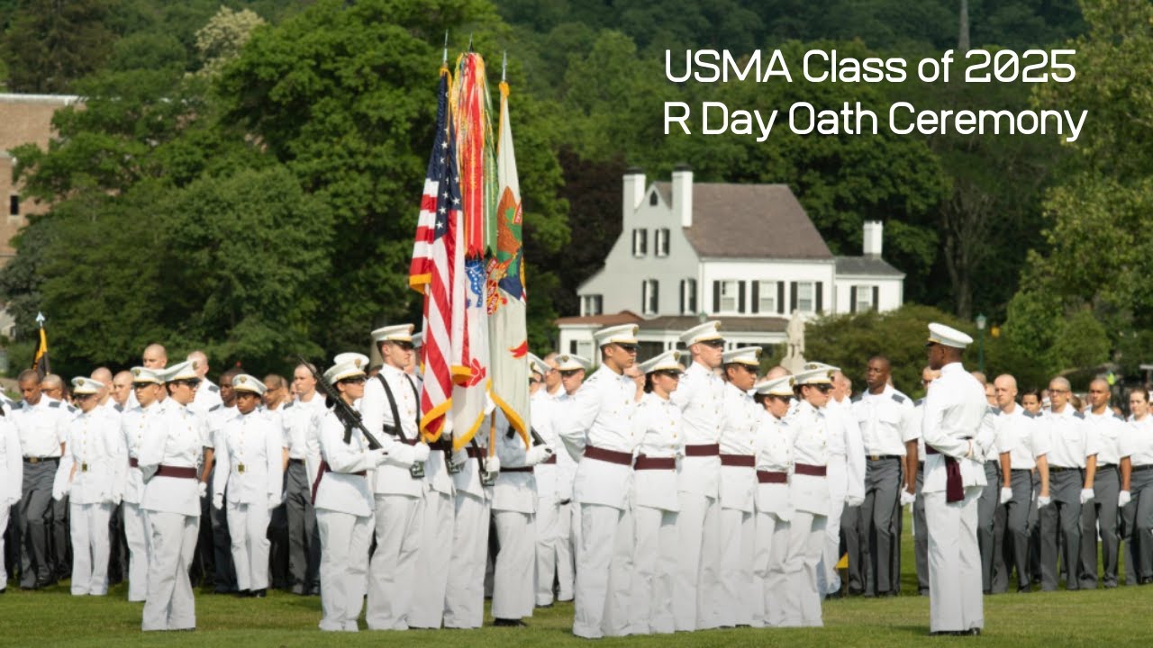 USMA Class of 2025 R Day Oath Ceremony