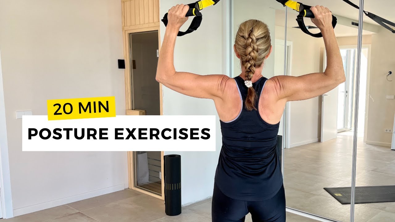 Fix Your Posture & reduce Back Pain | 20-Minute TRX Routine