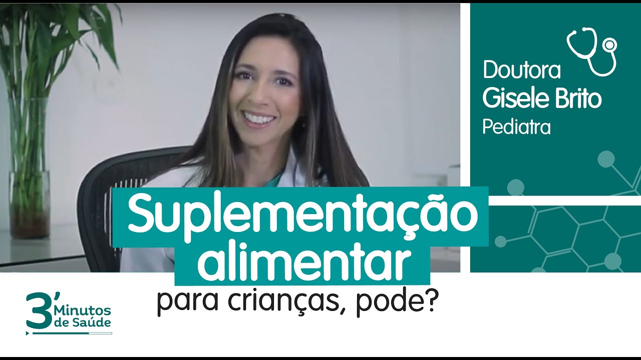Suplementa&ccedil;&atilde;o alimentar para crian&ccedil;as, pode?