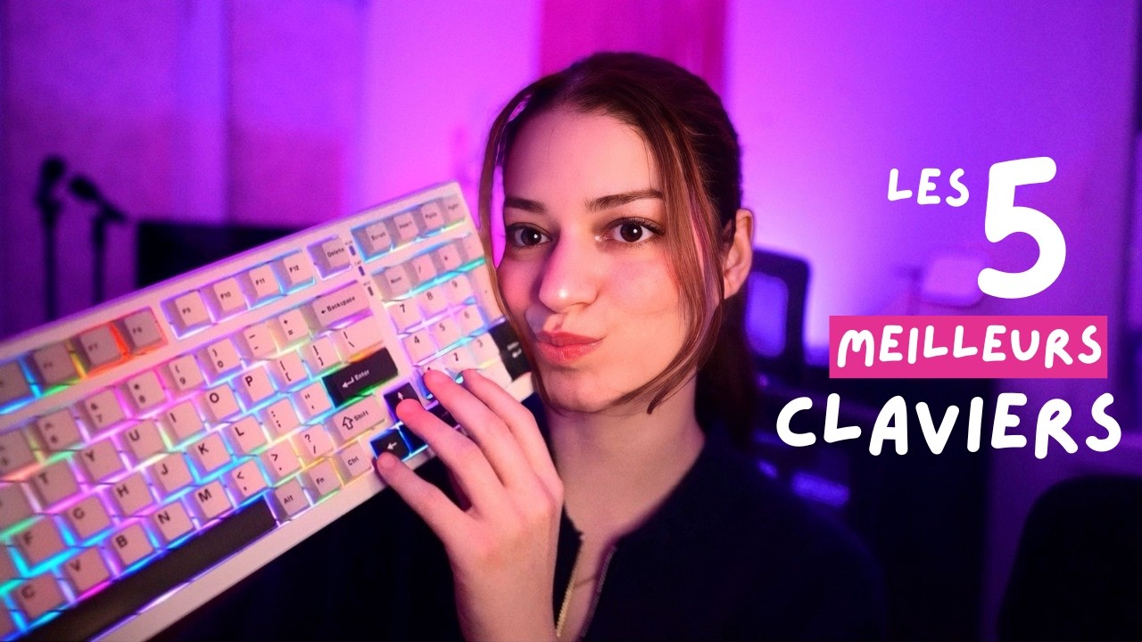 ASMR : Ma collection de claviers mécaniques (creamy, clicky sounds)