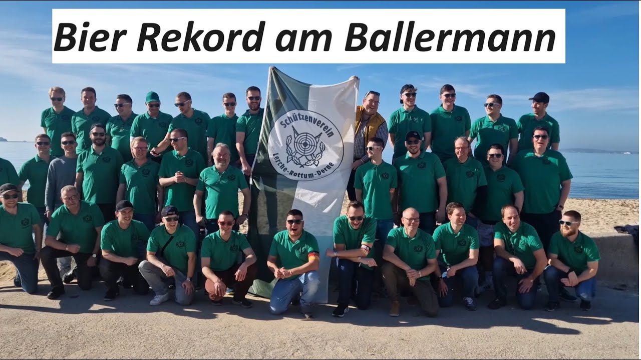 1333 Bier - Bierrekord Versuch im Deutschen Eck | 03. Februar 2024 | Mallorca | Playa de Palma