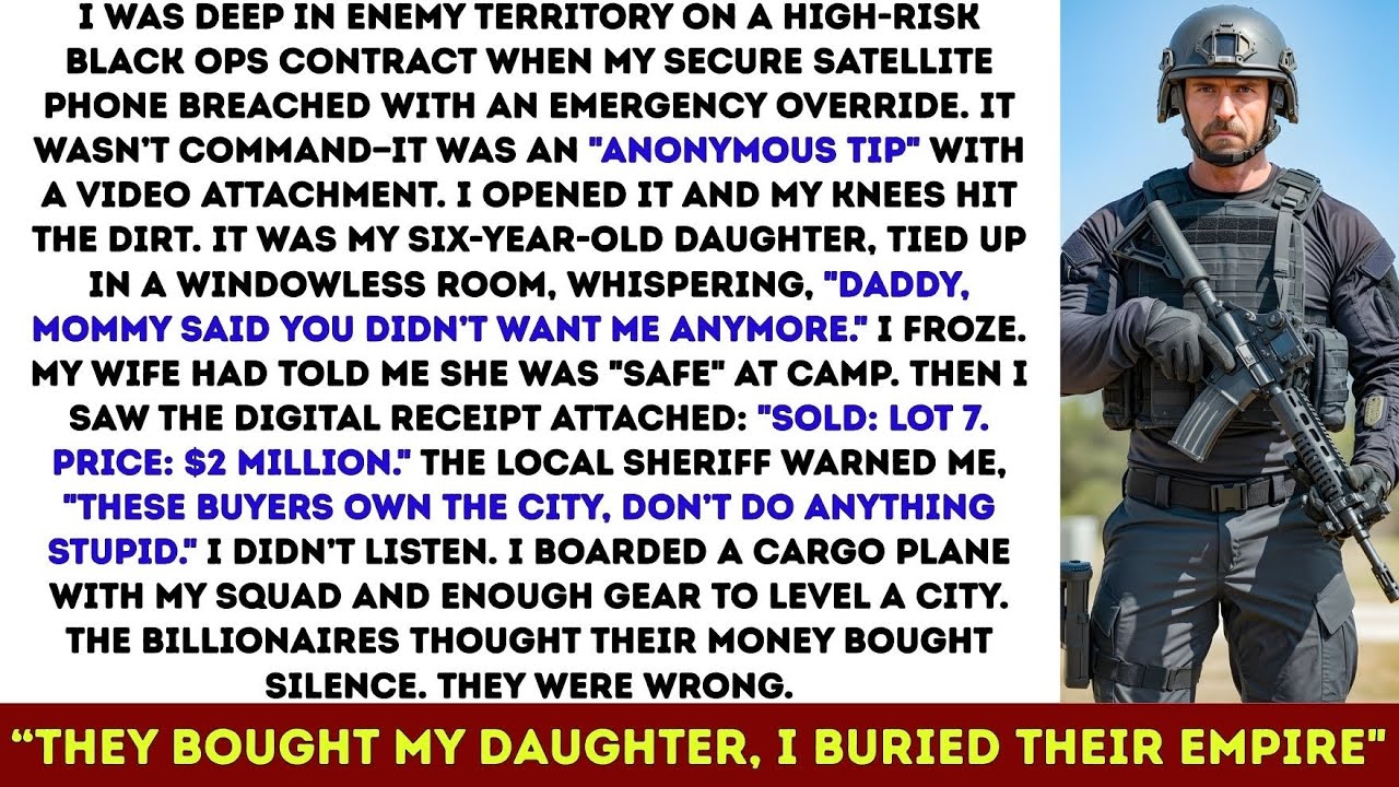 Traffickers Sold My Little Daughter To Strangers—His Billionaire Army Dad Found Every Buyer & Kill