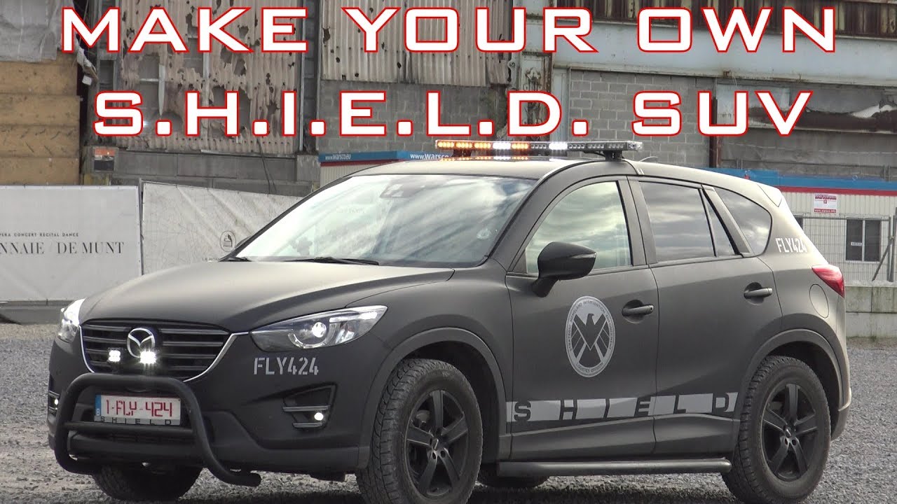 Make a real-life S.H.I.E.L.D. SUV! Tutorial + action video!