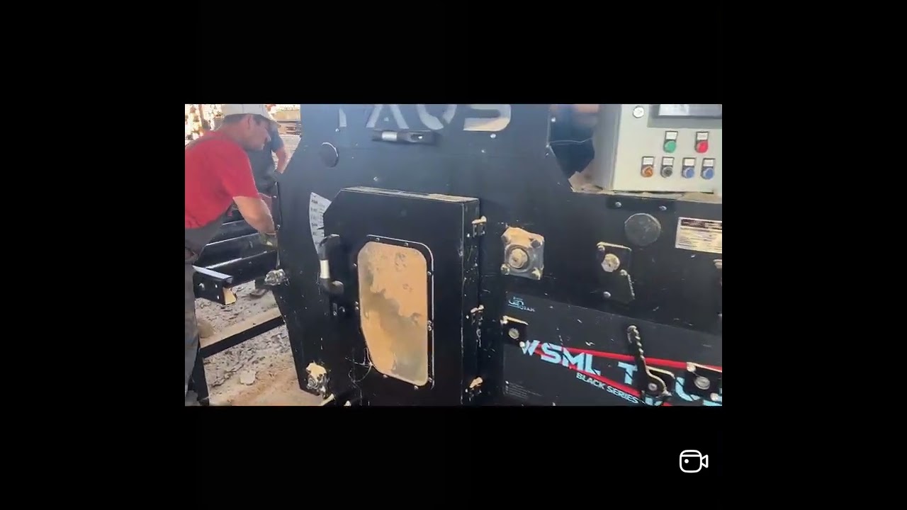 Semi-automatic sawmill line TAUS    Напівавтоматична лісопильна лінія TAUS