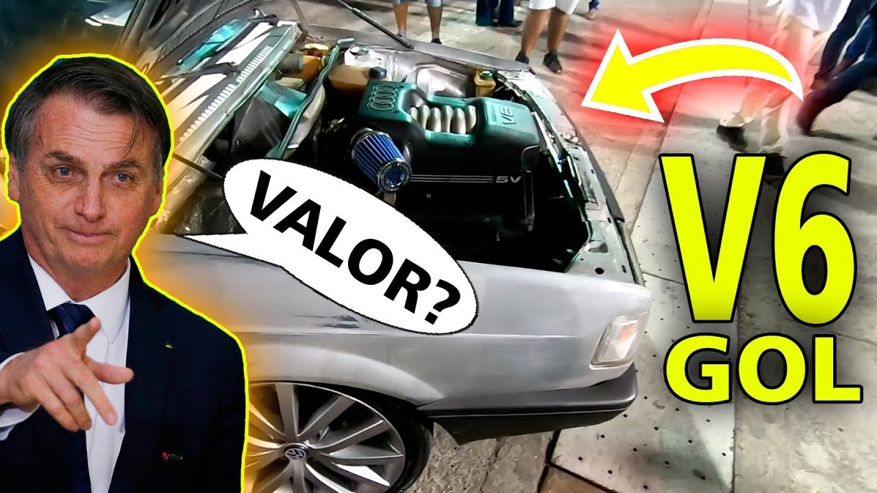 GOL V6 ! SAIBA TUDO ! A Gambiarra que deu certo !