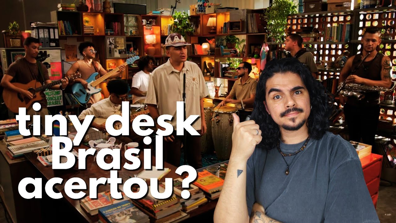 Tiny Desk Brasil está entre nós!