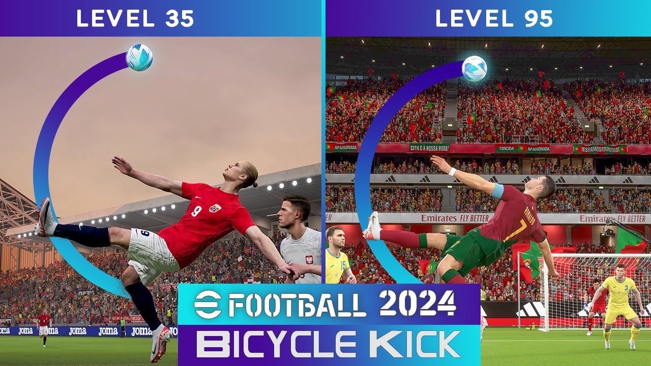 eFootball 2024  - Bicycle Kick Tutotial |  PS5 , PS4