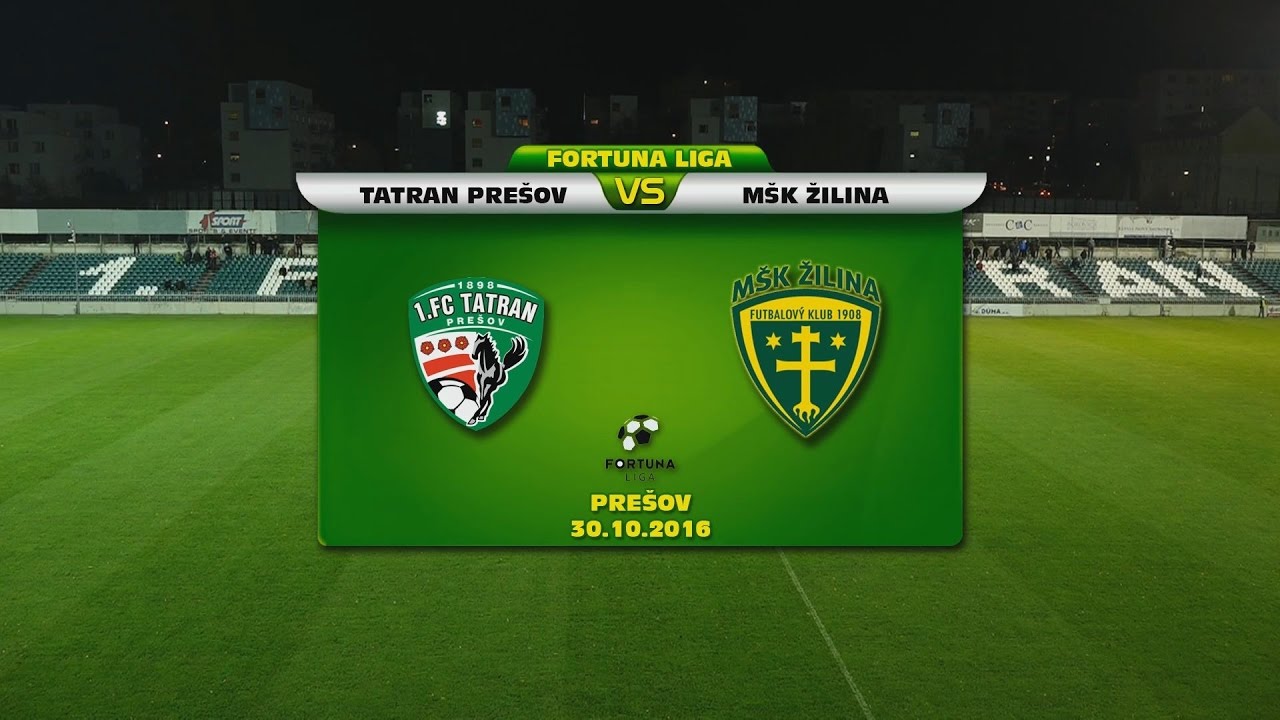 1.FC Tatran Prešov - MŠK Žilina 1:1 (1:0)