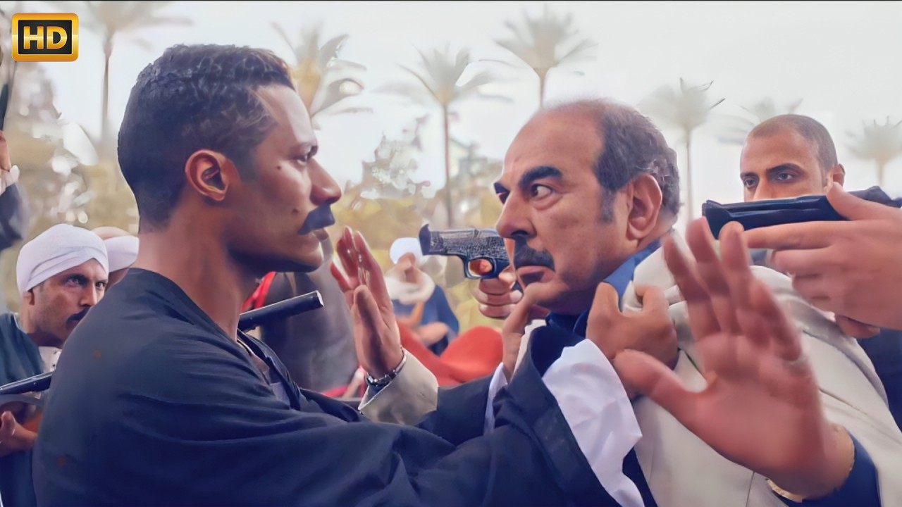 ايدك لو اتمدت على حد من اهل البلد هقطعهالك انت ورجالتك #محمد_رمضان #نسر_الصعيد #mohamed_ramadan