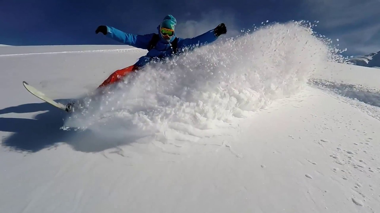 Powder & Freeride day. Slow Motion in Baqueira Beret. David Gimeno A