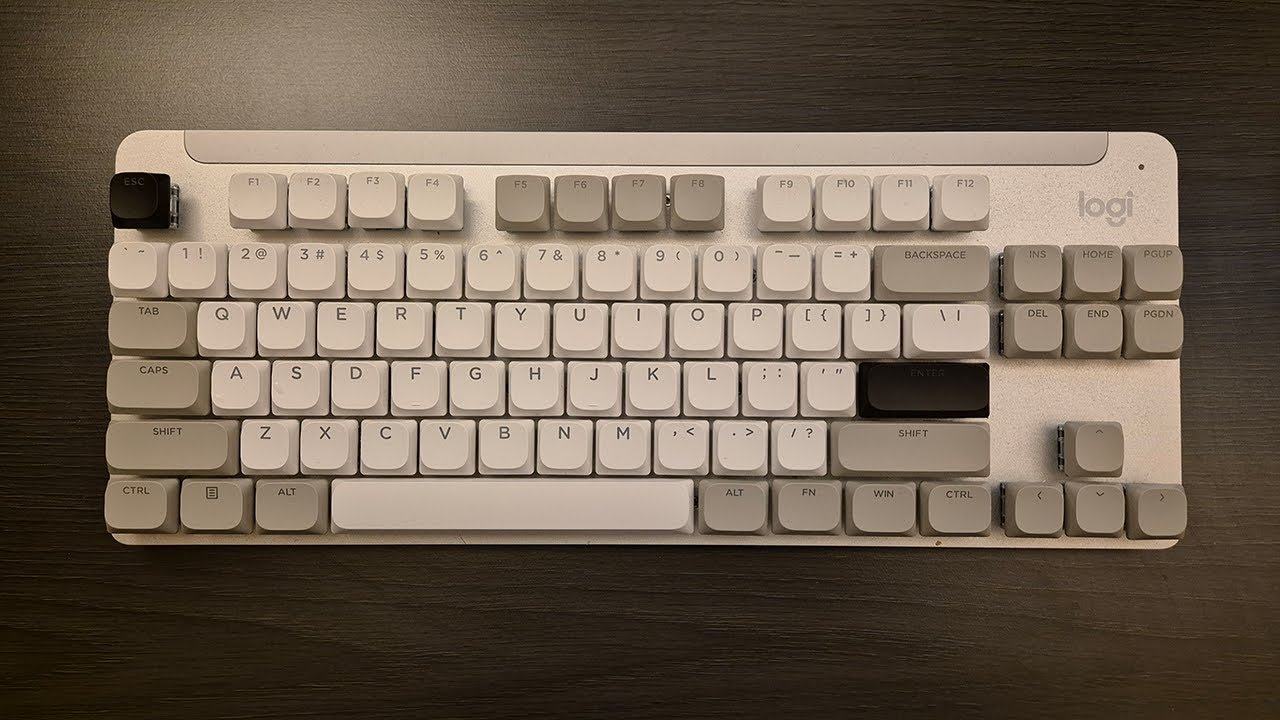 Logitech k855, ﻿TTC Silent Bluish White Switch (mill-max socket)