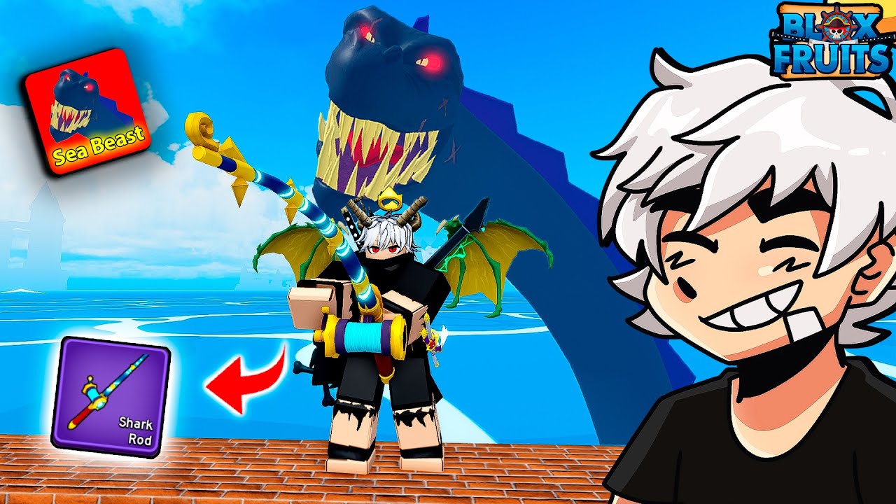 COMO PEGAR A VARA DE PESCA E MELHORAR ELA NA NOVA ATUALIZAÇÃO DO BLOX FRUITS!!🤩❄️