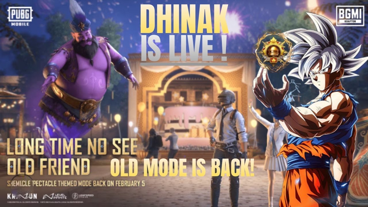 🎮 Dhinak Is Live – Classic BGMI Gameplay
