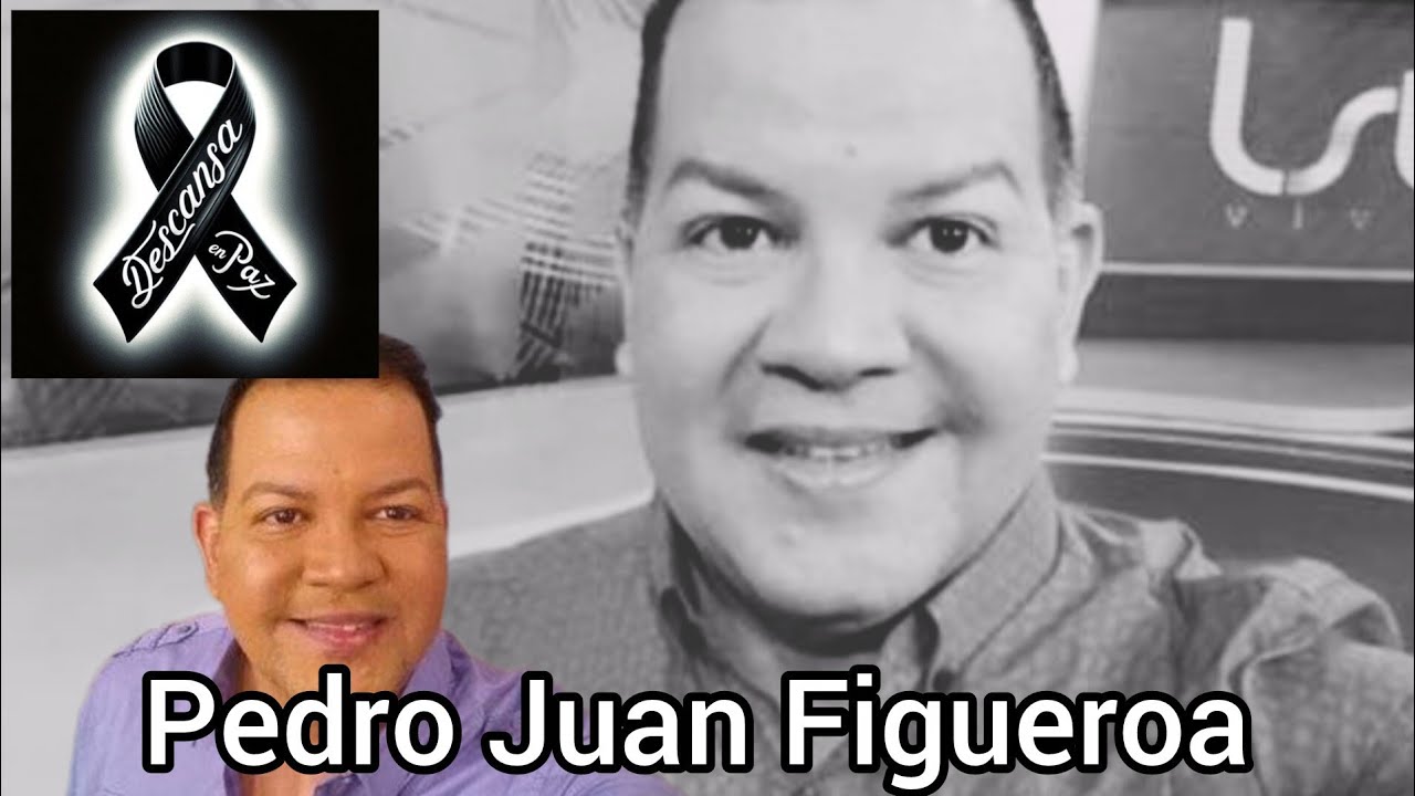 Asi Murió Pedro Juan Figueroa  el famoso presentador y comentarista Puertorriqueño de 
