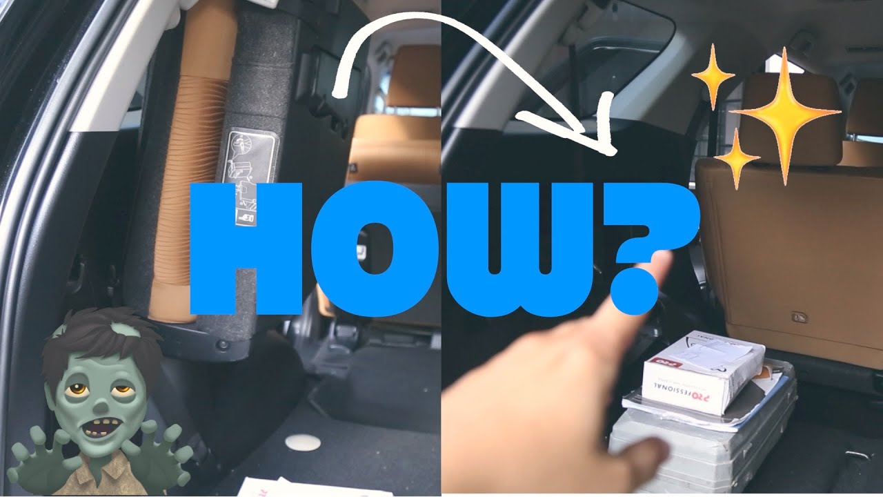 3RD ROW SEAT DELETE | TOYOTA FORTUNER | CANON