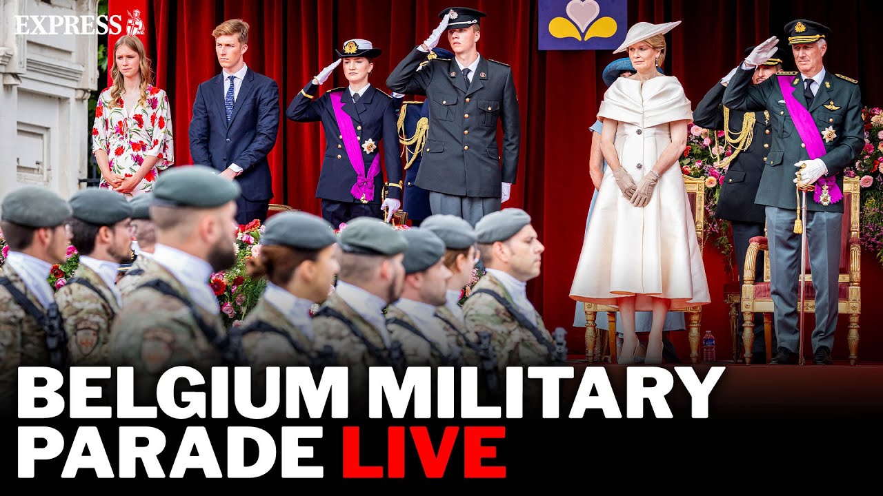 LIVE: Belgium holds National Day military parade in showcase of 'European power'