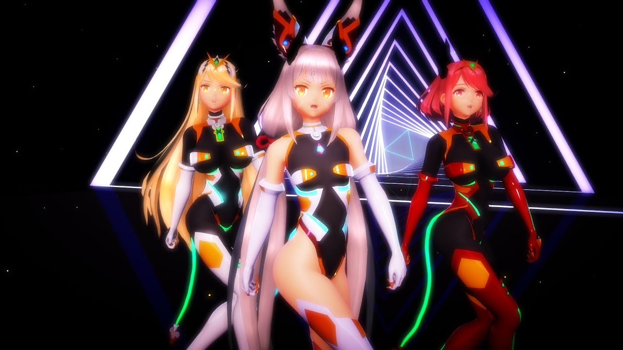 MMD Xenoblade HUNTRIX GOLDEN