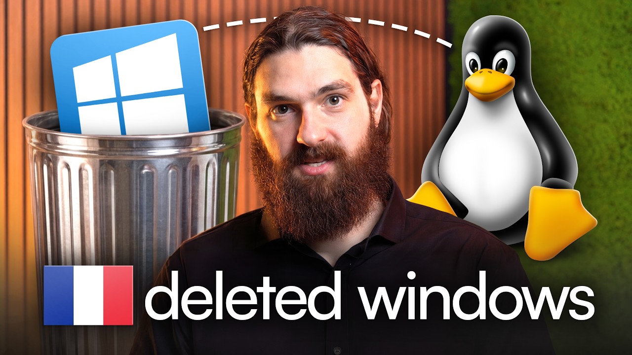 France Is Ditching Windows (The Distro They Picked Surprised Me)