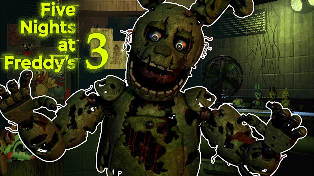 This game should not have scared us this bad...| Five Nights at Freddy's 3