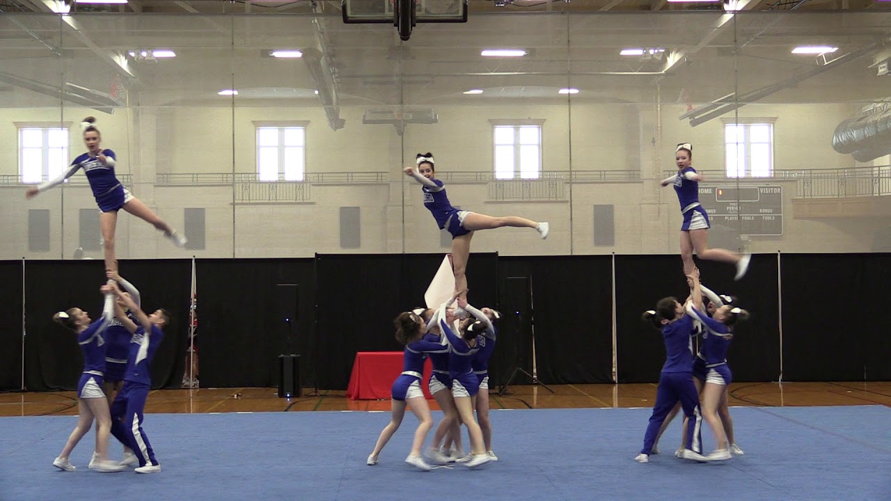 Attleboro High School Co-Ed Cheerleading 2018