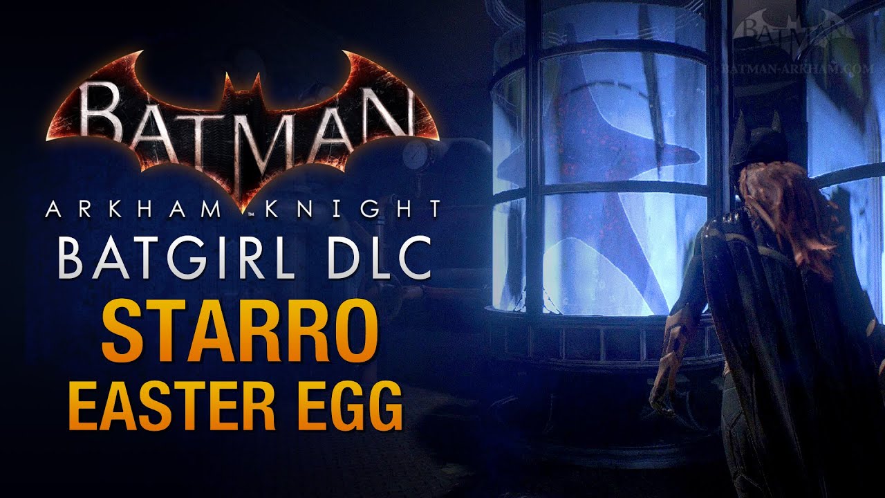 Batman: Arkham Knight - Batgirl DLC - Starro Easter Egg